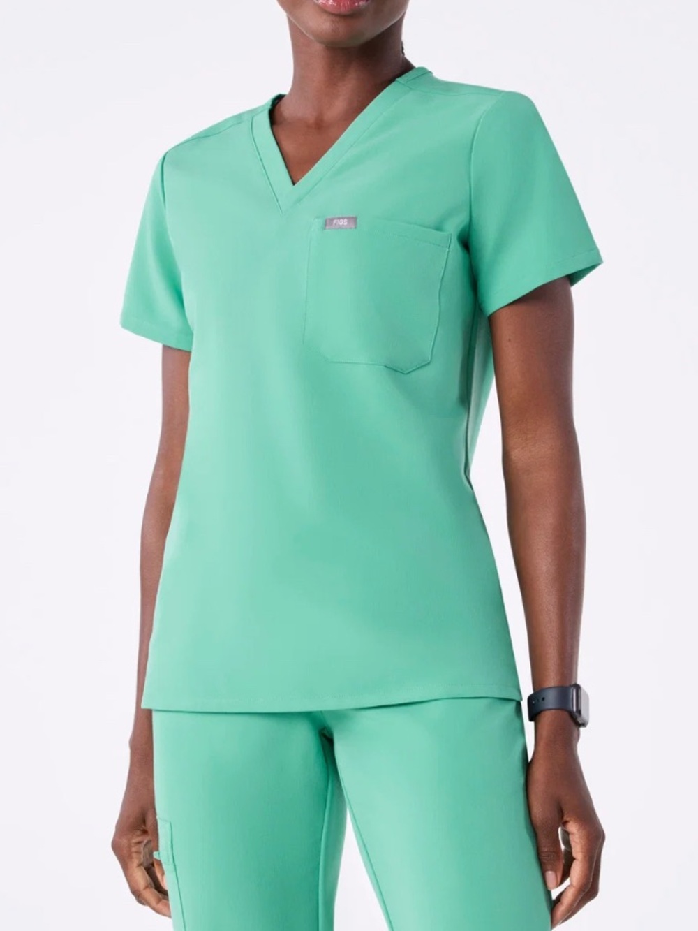 FIGS Surgical Green Scrub Top